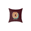 Personalized Initial O Pillow for Him - Custom Name Home Decor