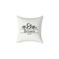 Personalized Mr and Mrs Pillow - Custom Last Name and Year Wedding Gift