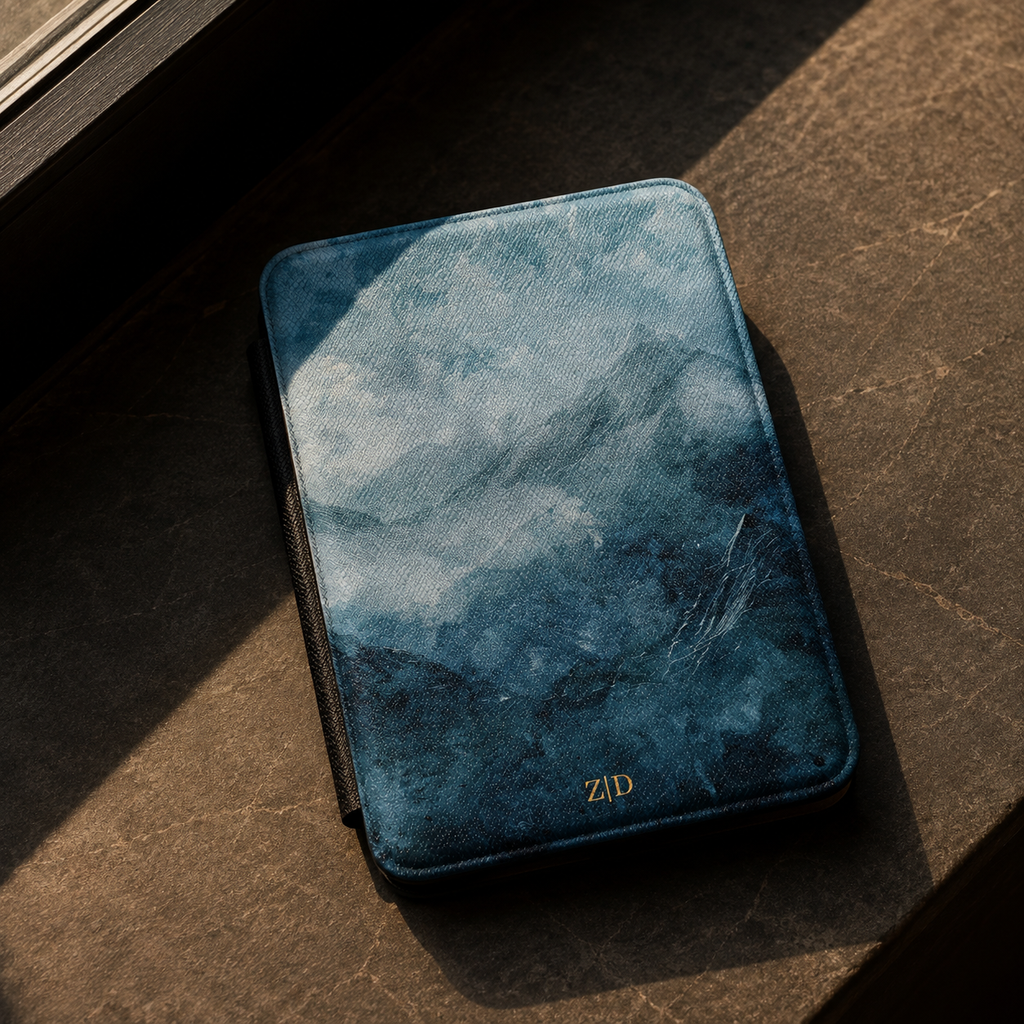 Misty Blue Mountain Kindle Case | Personalized