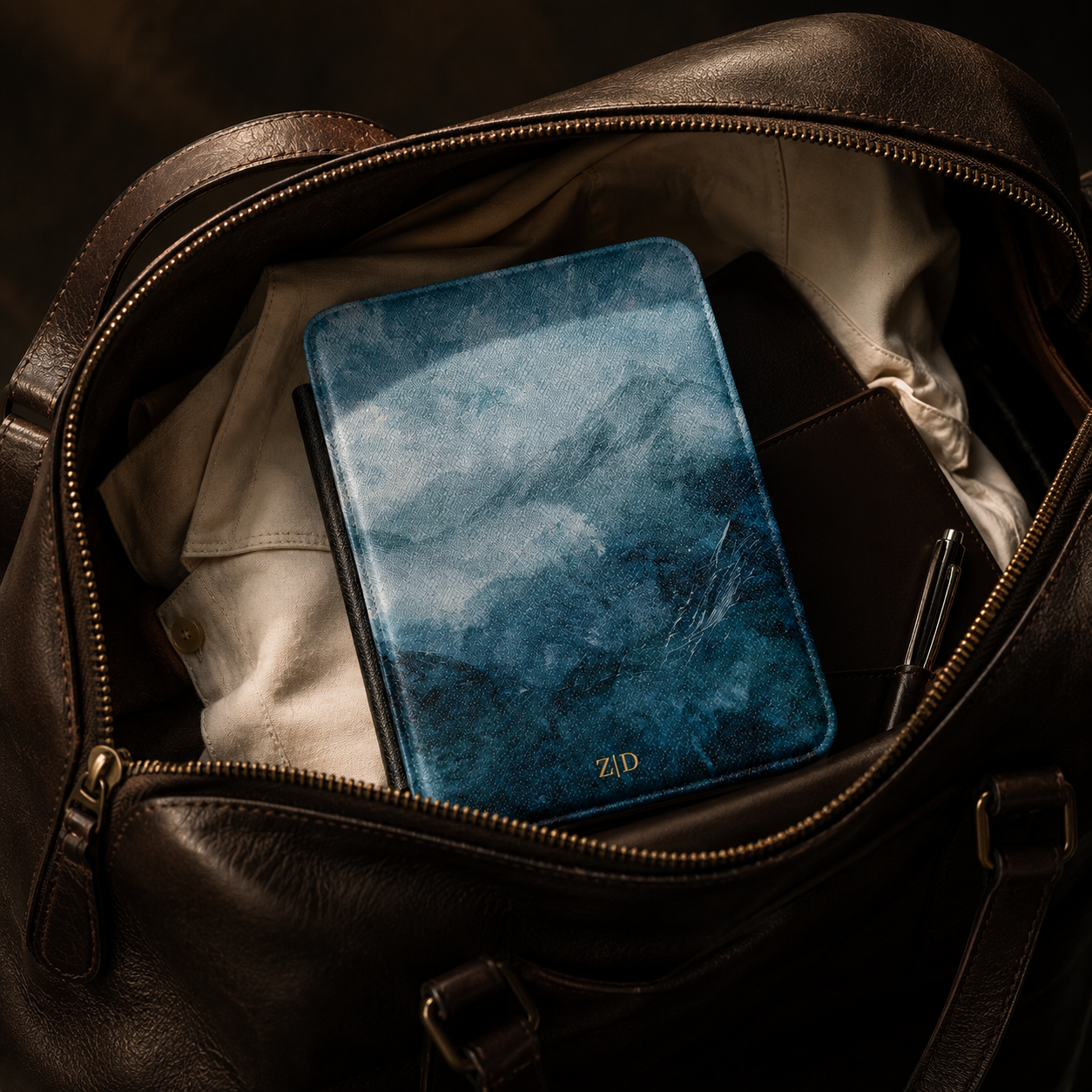 Misty Blue Mountain Kindle Case | Personalized