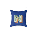 Personalized Initial N Pillow for Him - Custom Name Home Decor