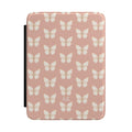 Personalized butterfly kindle case with repeating butterfly pattern design, main product shot
