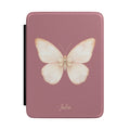 Personalized butterfly kindle case with rose butterfly design, main product shot