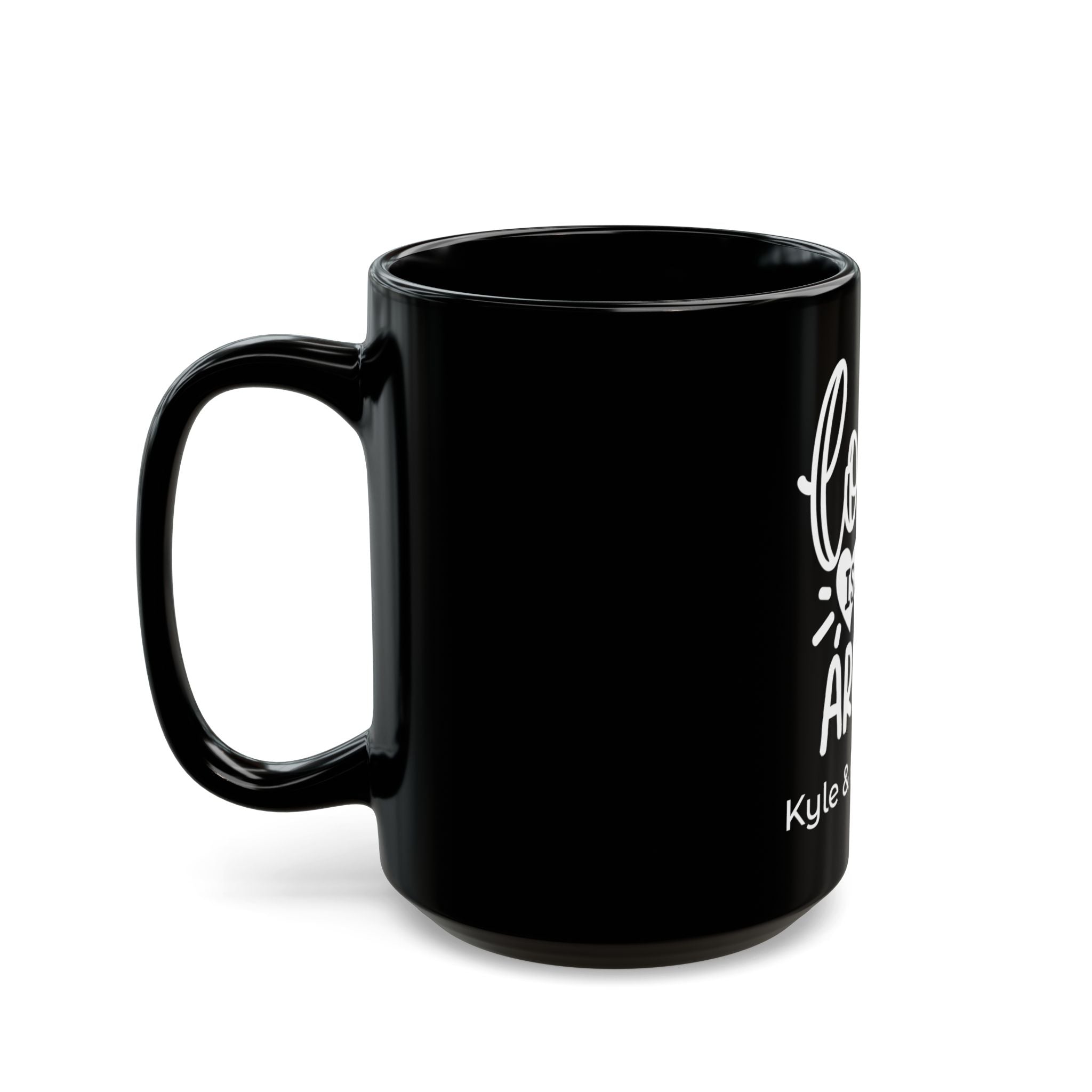 Love is All Around personalized mug - Valentine's Day gift idea for couples