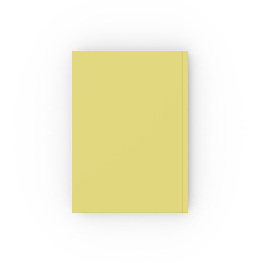 Close-up of Good Vibes Sunshine journal cover – sun waves palms and sunglasses illustration