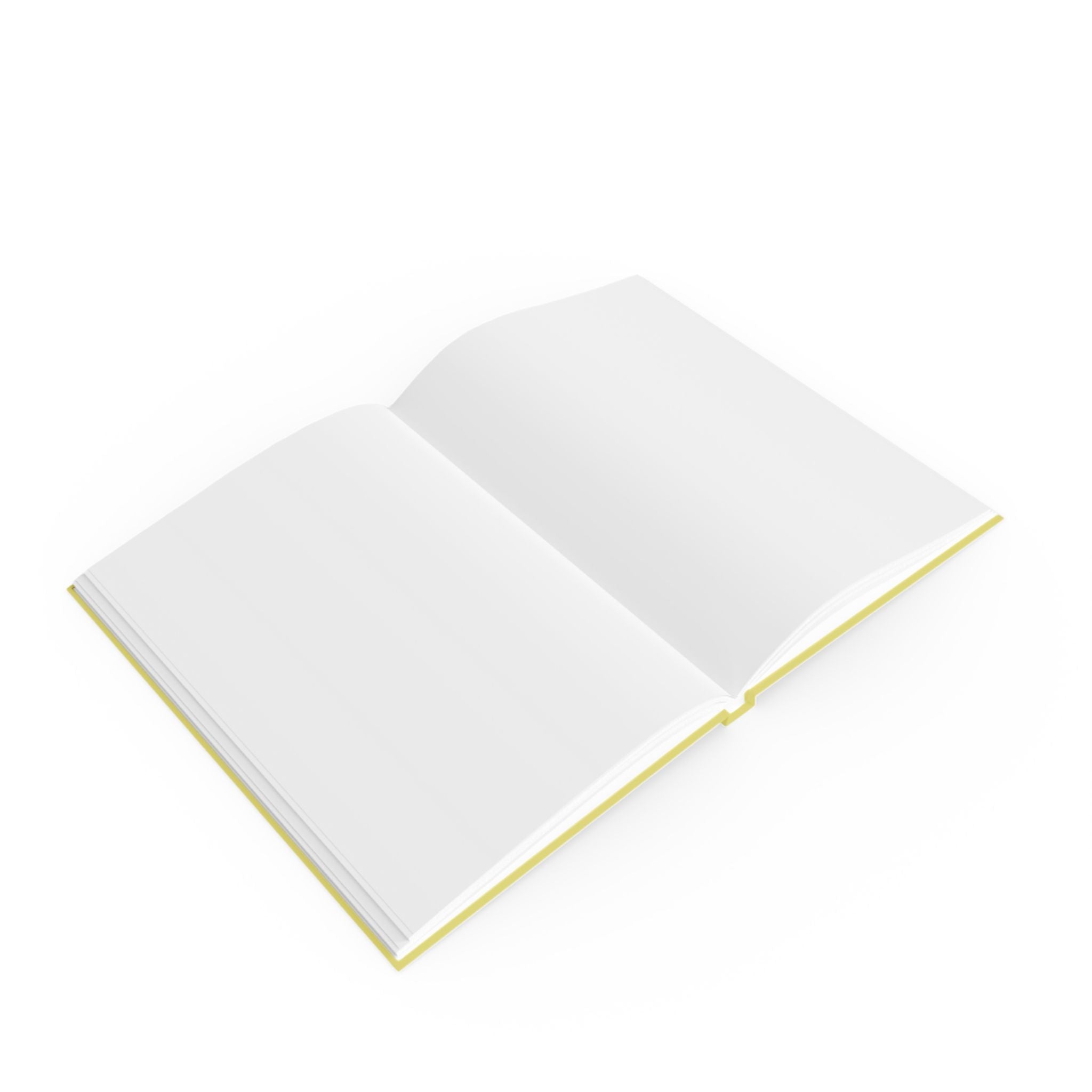 Good Vibes journal size reference – 5.2 x 7.4 inch compact yellow notebook
