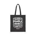 Personalized leopard print stationery canvas tote bag with custom name