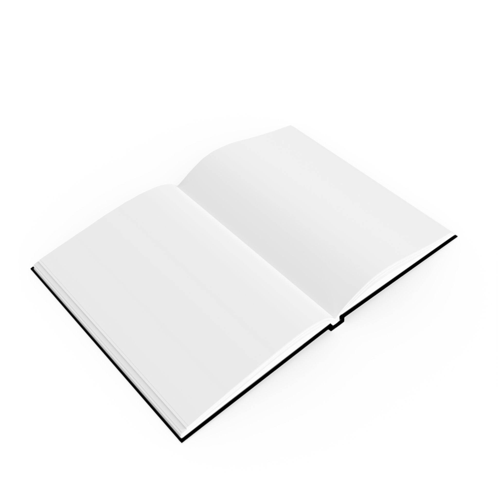 Proud Mother journal size reference – compact 5.2 x 7.4 inch black hardcover notebook